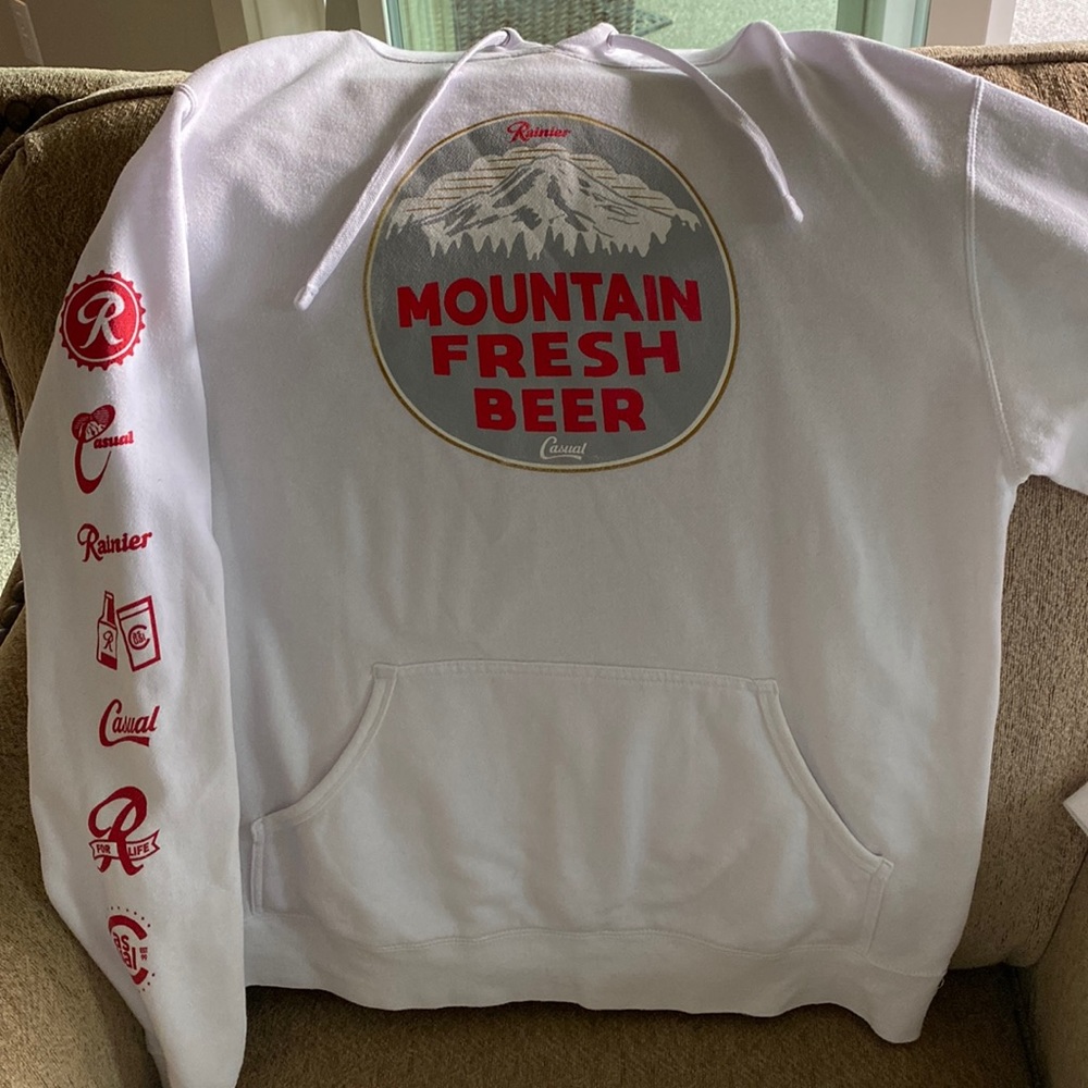 Casual industries Rainier Beer Hoodie